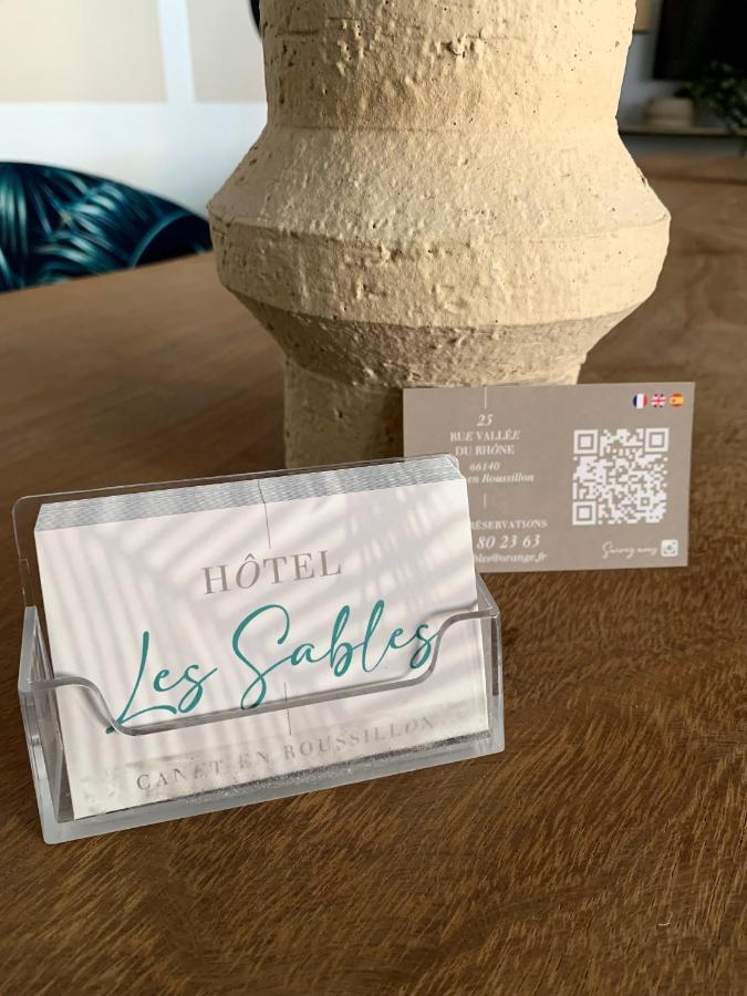 Hotel Les Sables - Urban Style - By Logis Hotels Canet-en-Roussillon Buitenkant foto