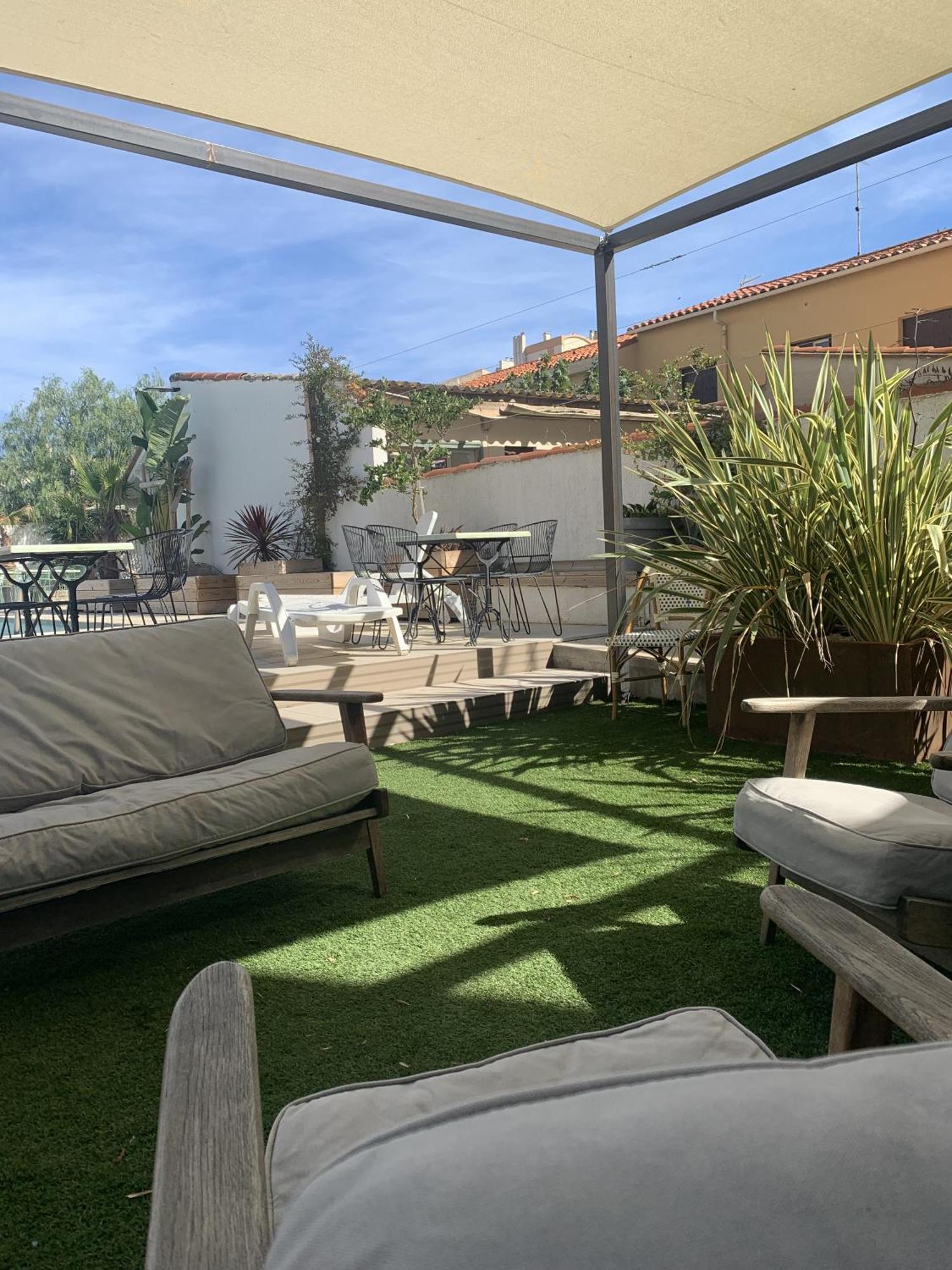 Hotel Les Sables - Urban Style - By Logis Hotels Canet-en-Roussillon Buitenkant foto